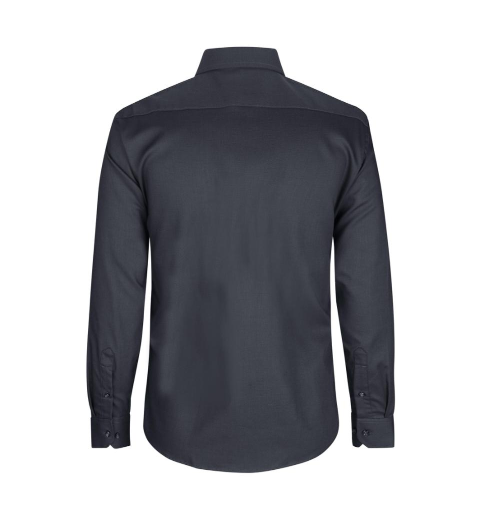 Seven Seas Skjorter ss310-koksgrå_S - Bygholm Menswear